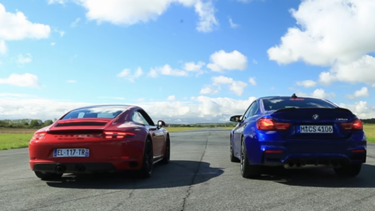 Μπορεί η M4 GS να κοντράρει την 911 Carrera GTS;